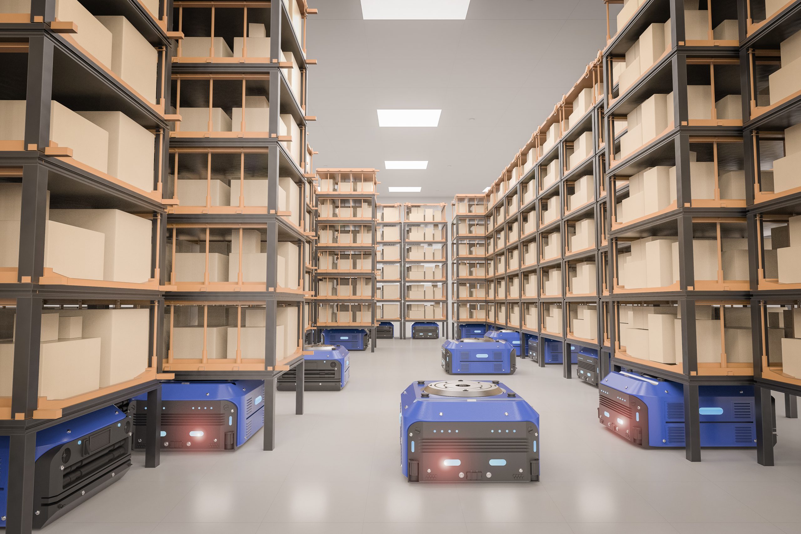 warehouse robot assembly